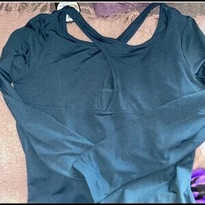 Moheen Cool-Dri Long Sleeve Criss Cross Back Outdoors Shirt Women’s Sz. Sm NWT!